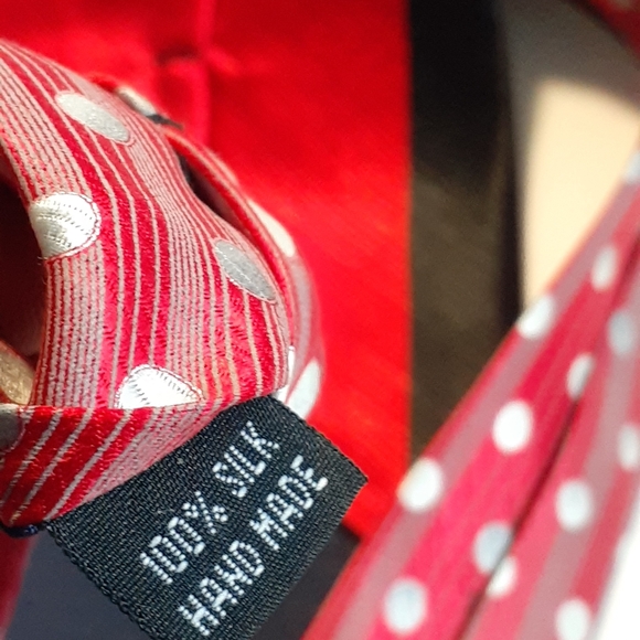 Alberto Zerra Silk Mens Hand Made Necktie - Picture 5 of 6